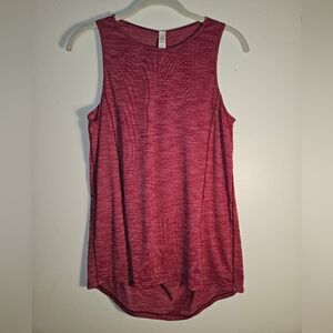 Lululemon Athletica Red Sleeveless Tank Top